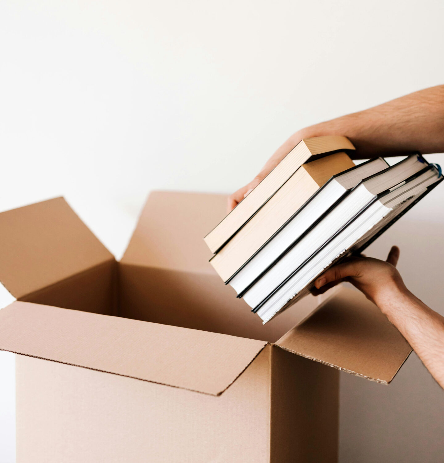 Books in a box to give away on the street in Berlin