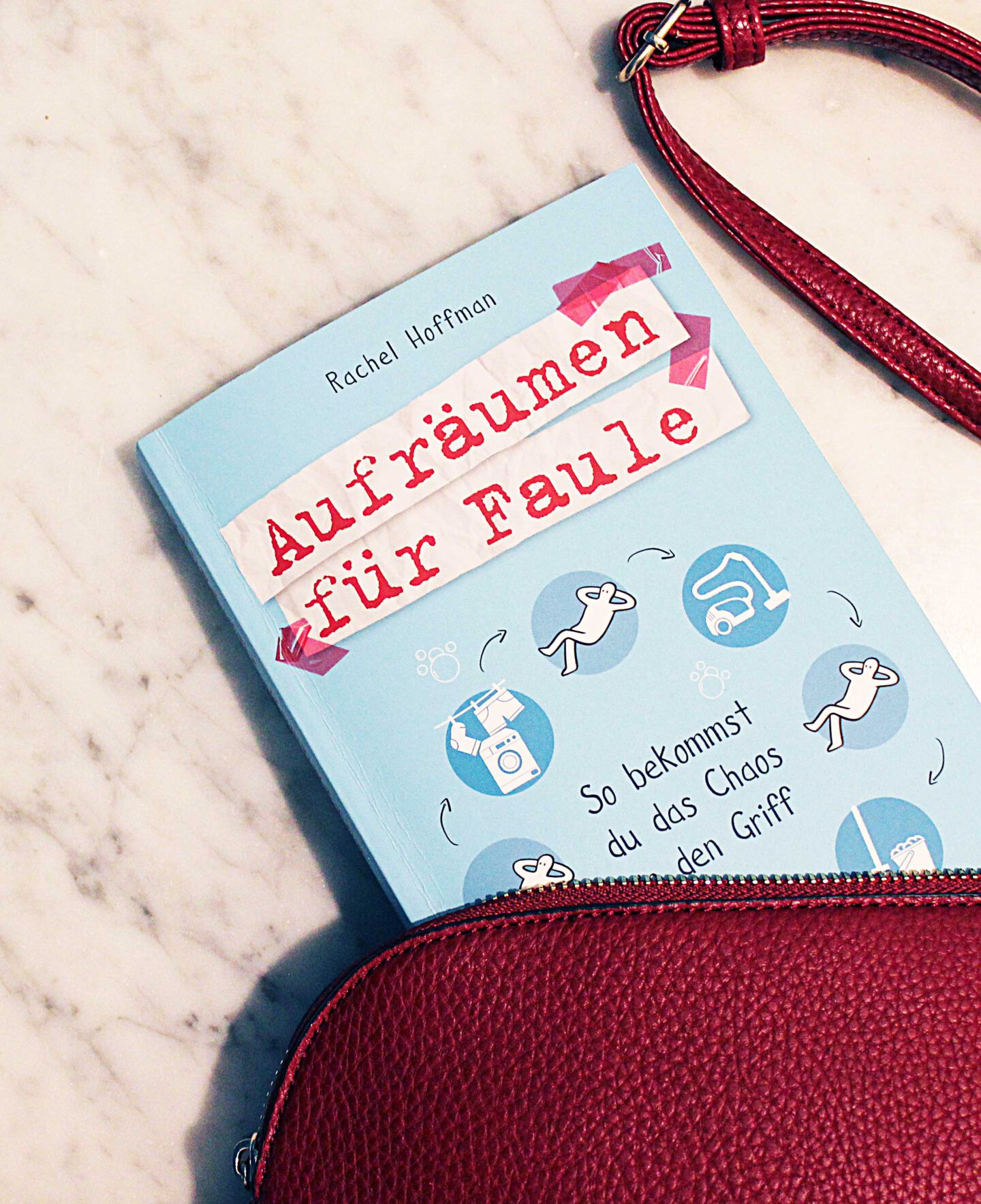 Buch Aufräumen für Faule von Rachel Hoffmann zum Thema aufräumen