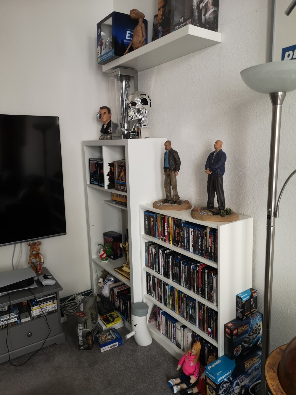 Das Wohnzimmer vor dem Professional Organizing